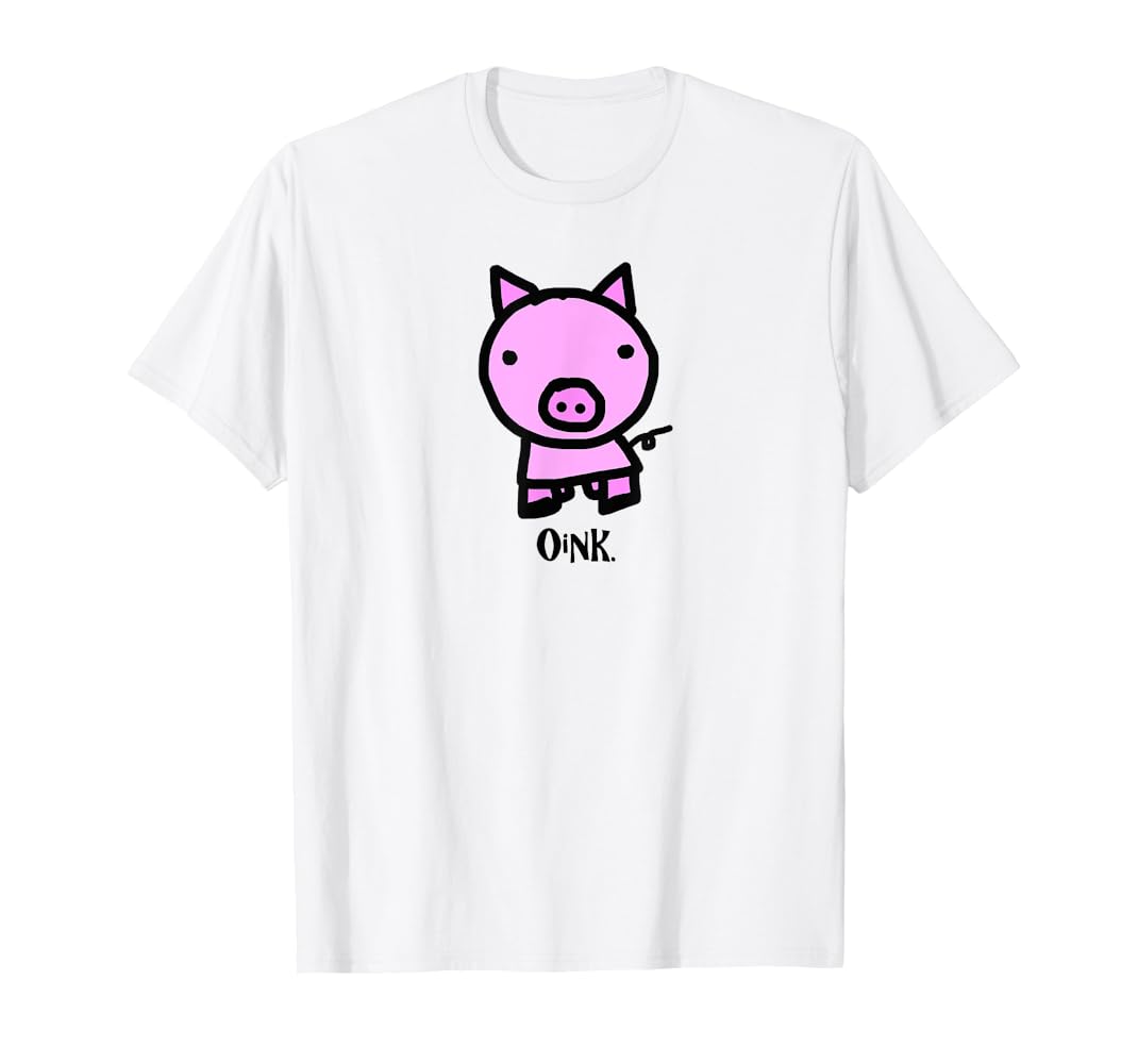 Amazon.com: Cute Pig T-Shirt for Kids : Clothing, Shoes